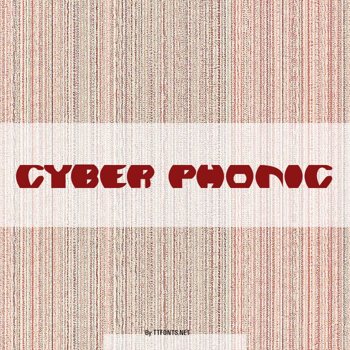 Cyber Phonic example